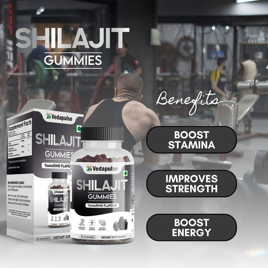 Stamina Boost Shilajit Gummies