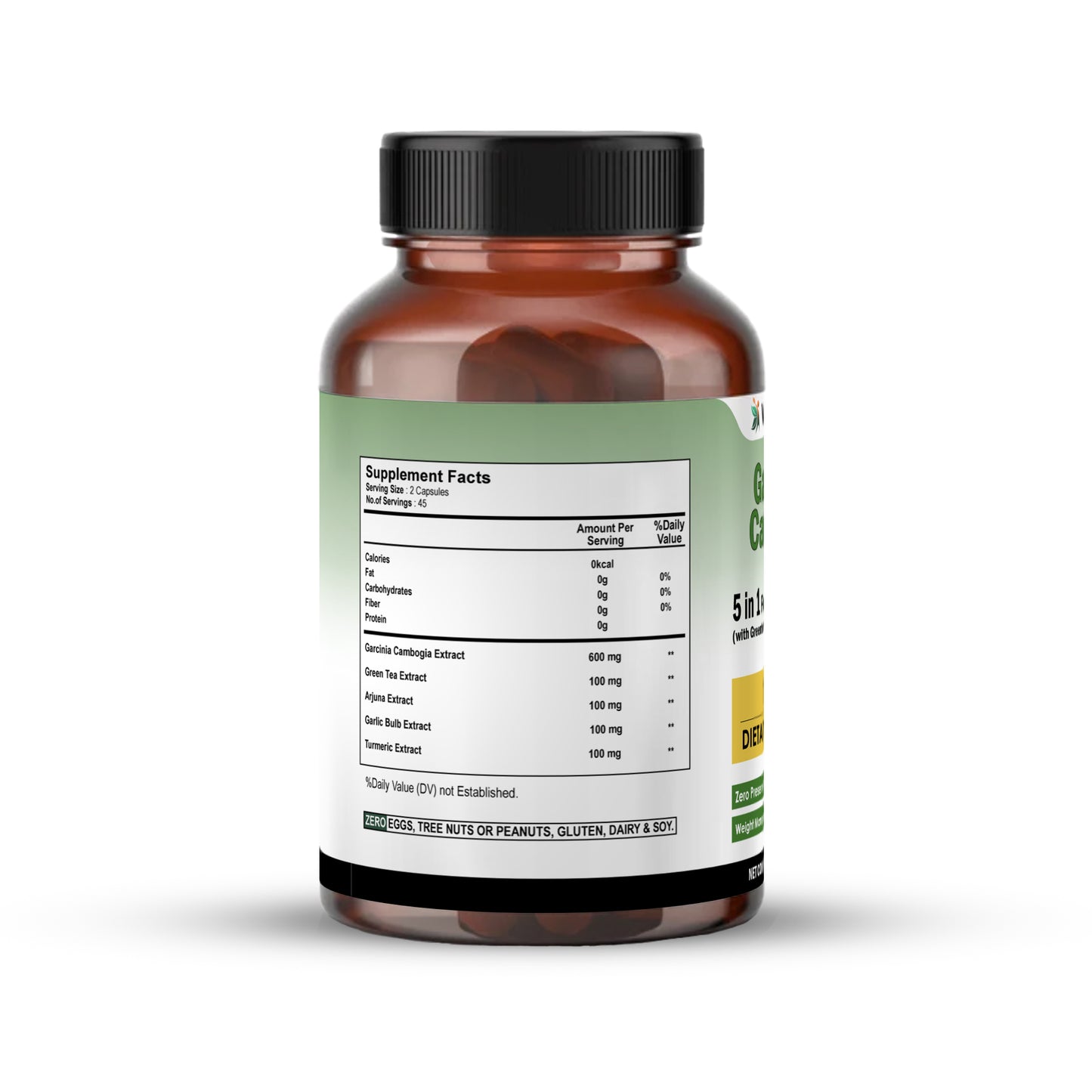 Garcinia Cambogia Capsules 1000mg by Vedapulse