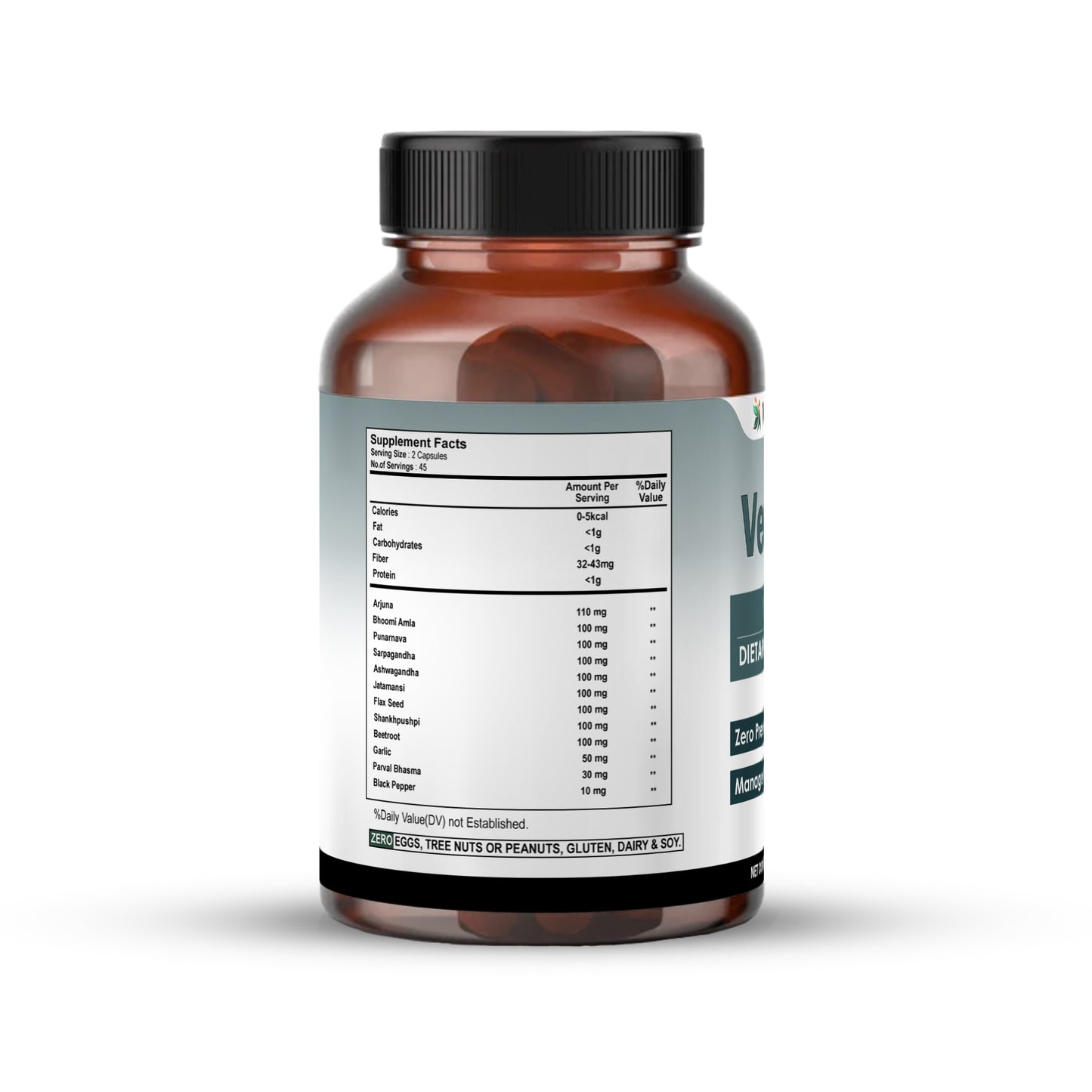 VedaBP 1000mg 90 Capsules | Vedapulse