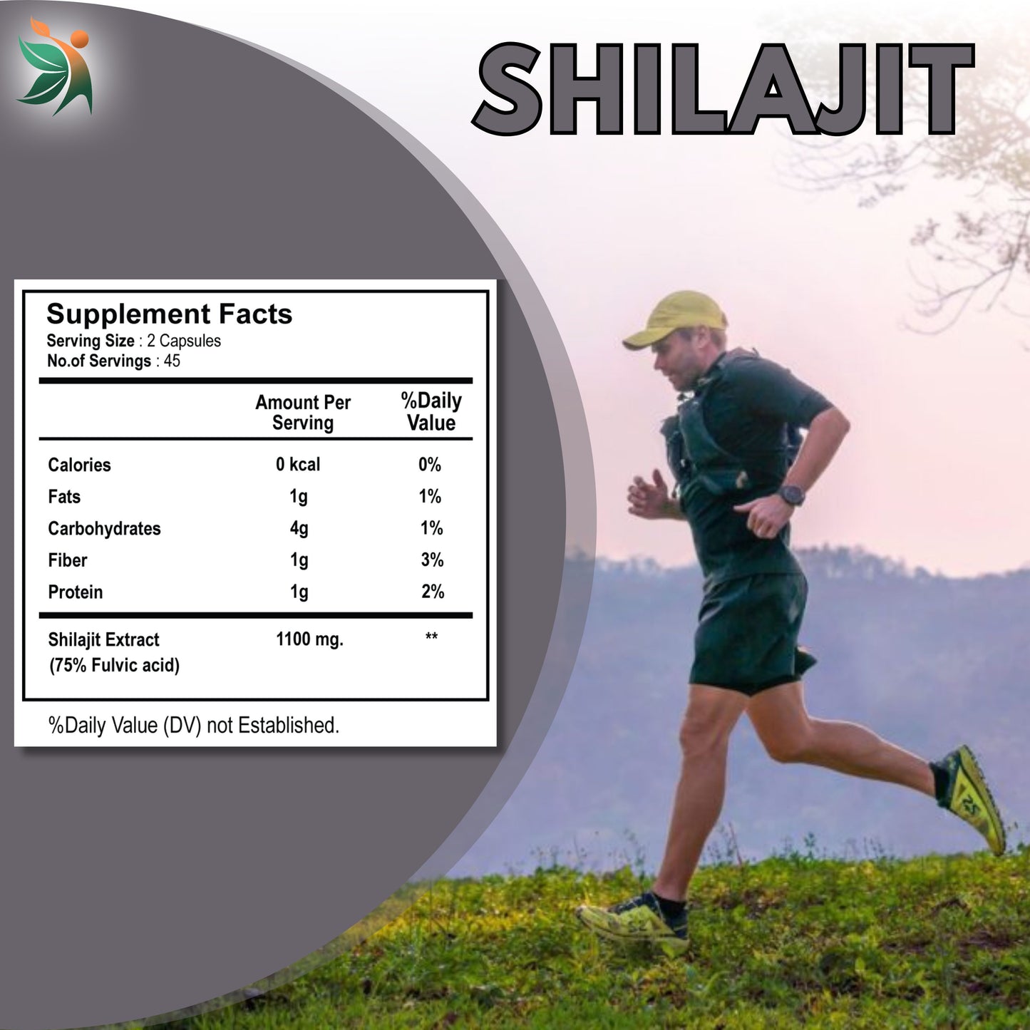 Shilajit 1100 Mg Capsules | Vedapulse