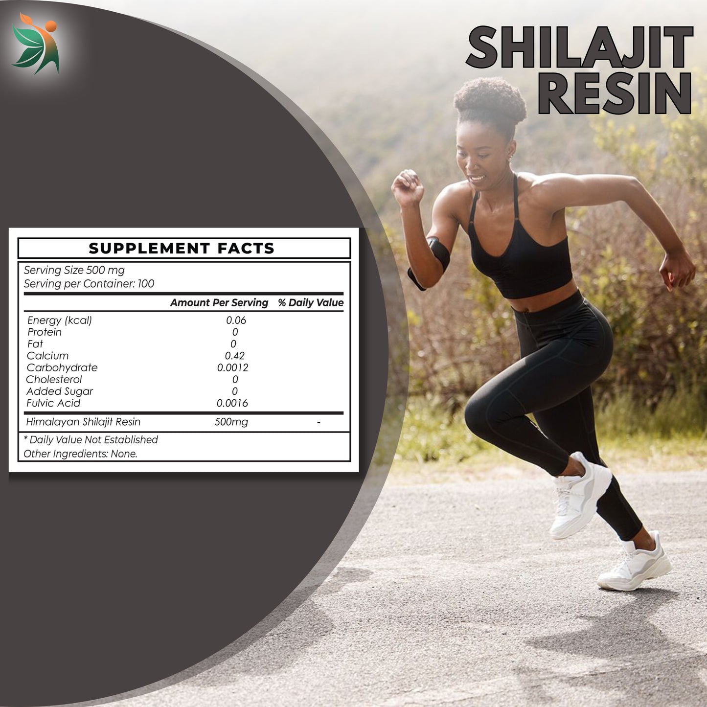 Shilajit Resin 100 Servings of 500mg | Vedapulse