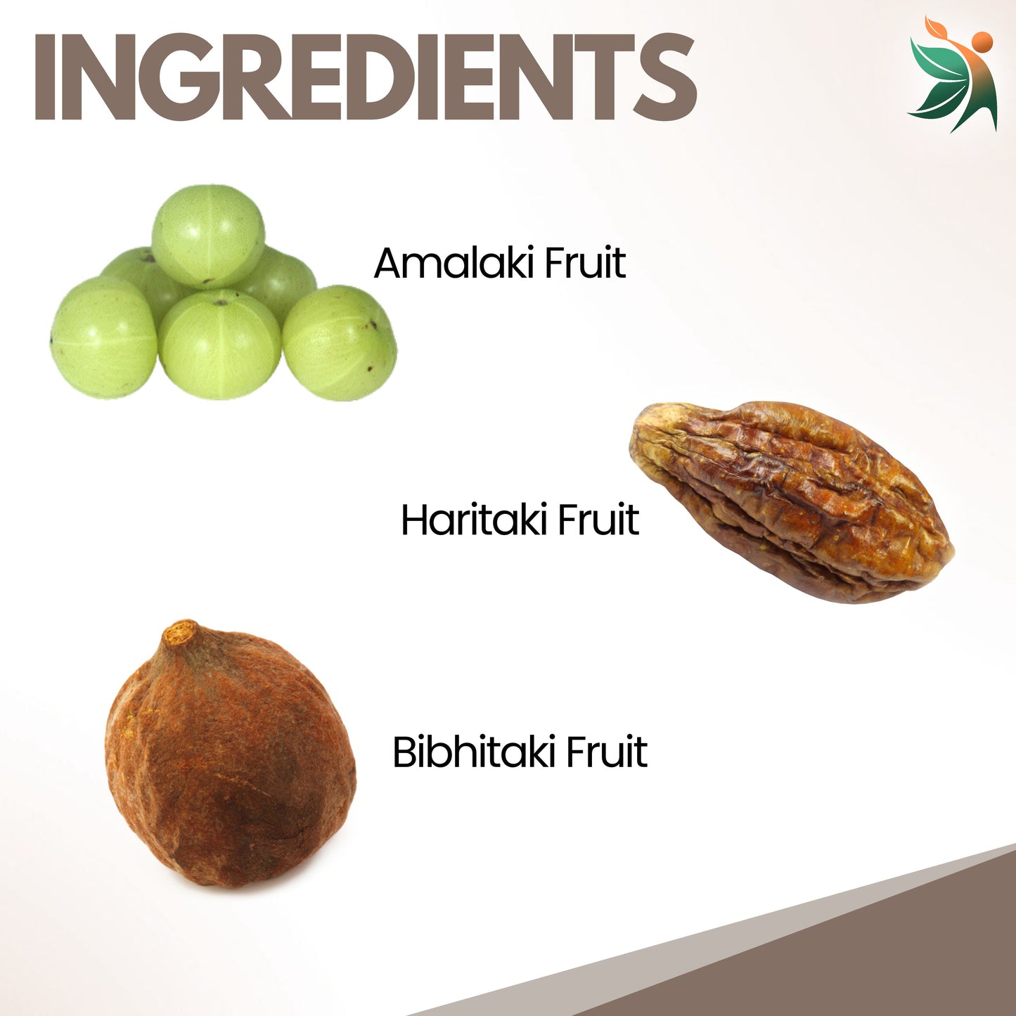 Triphala 750 mg Herbal Capsules | Vedapulse