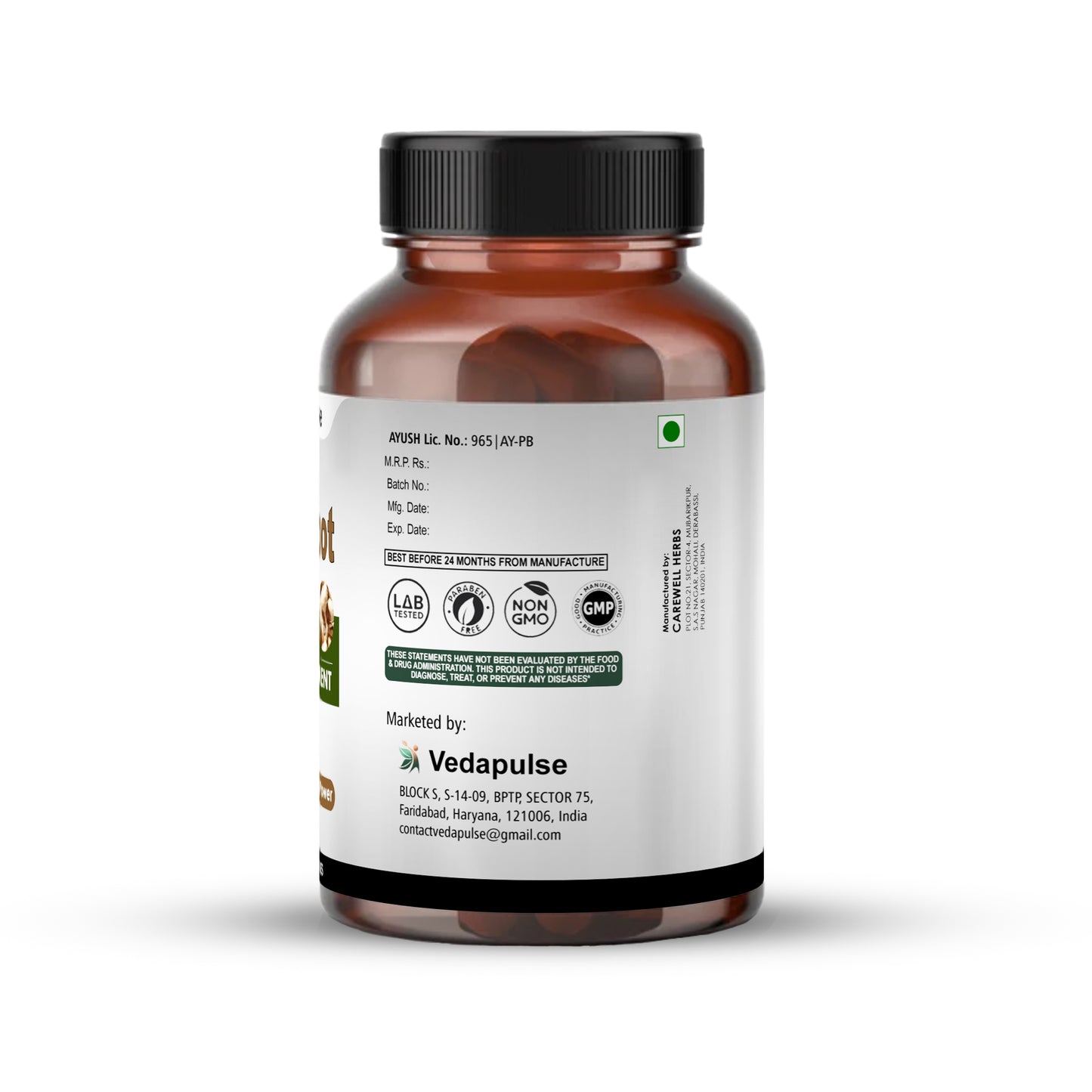 Maca Root 1000mg Capsules