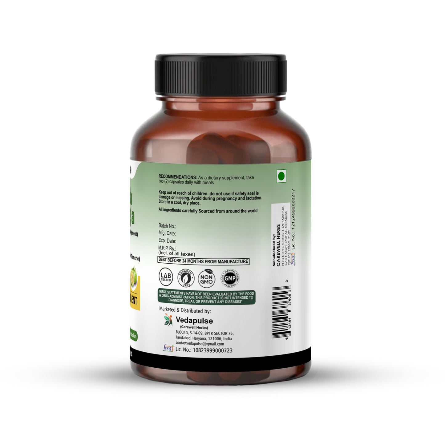 Garcinia Cambogia Capsules 1000mg by Vedapulse