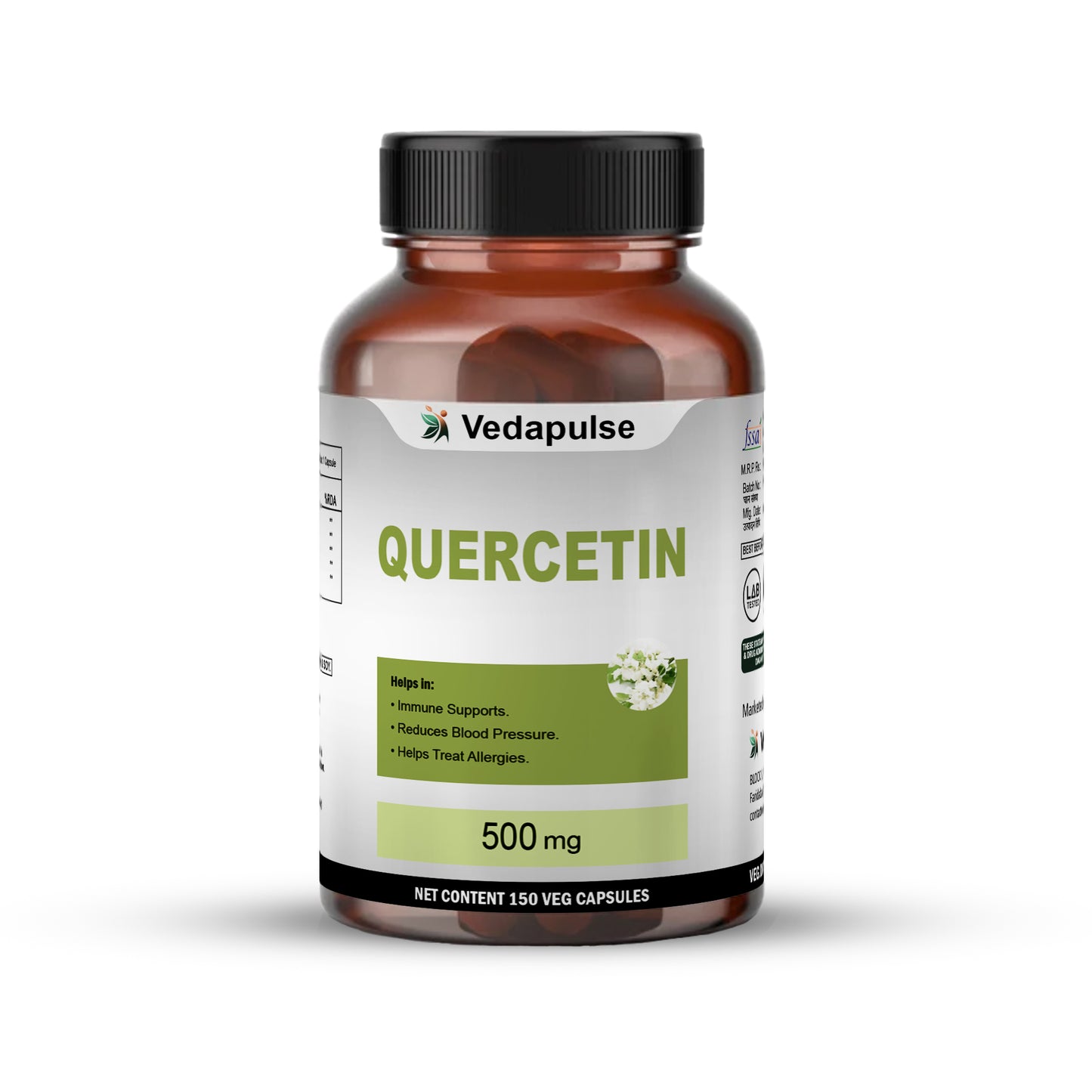 Quercetin with Bromelain 1000mg Herbal Capsules