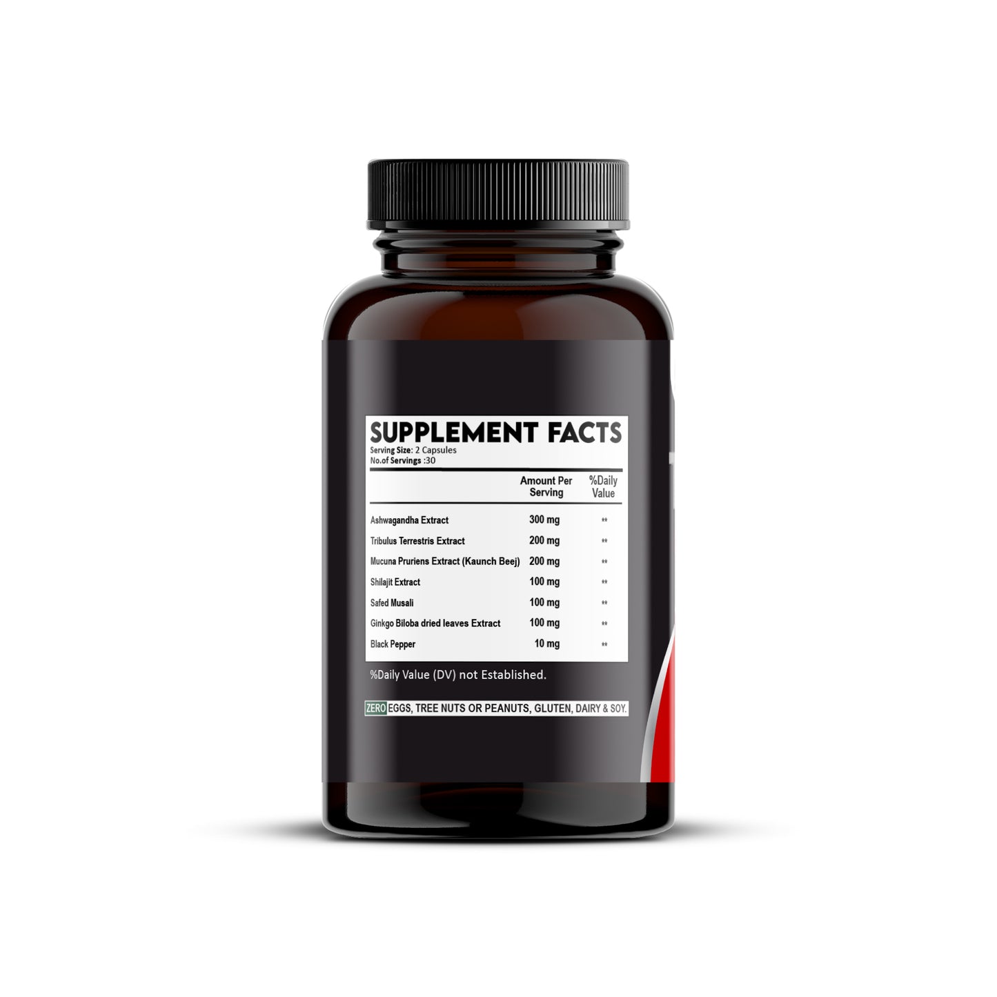 Testo 3X Power Capsules Facts