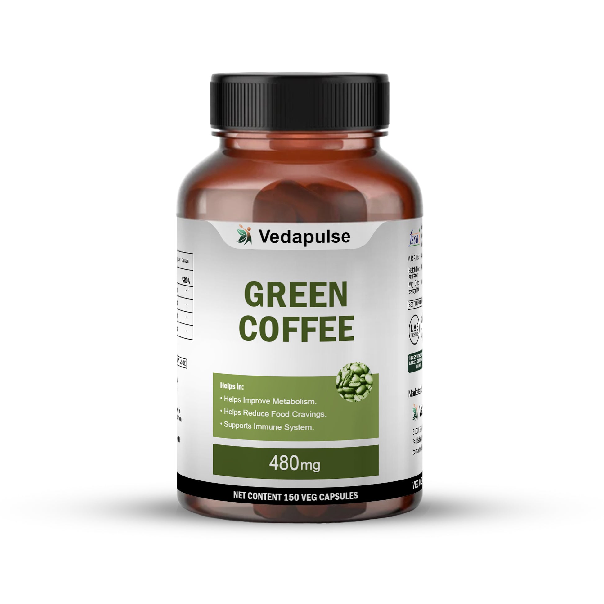 Vedapulse Green Coffee Capsules