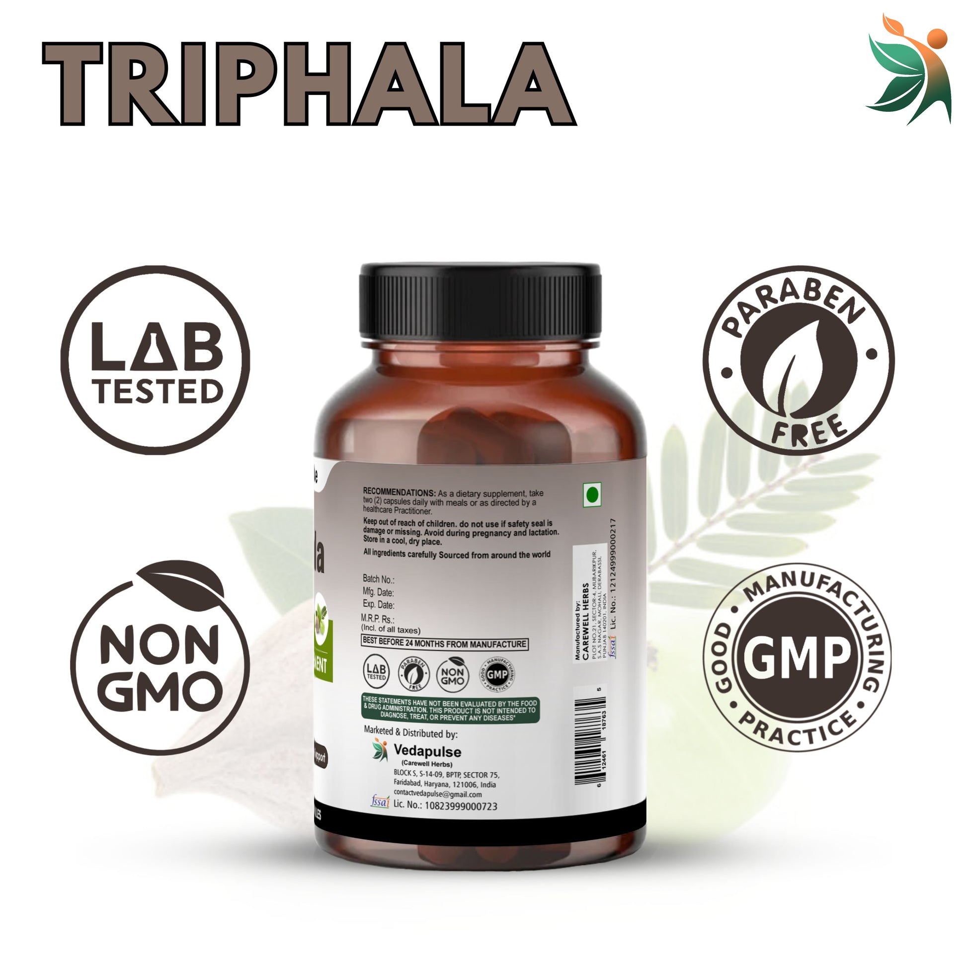 Vedapulse_Triphala_Lab_Tested