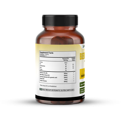 Berberine 1000mg Herbal Capsules – Blood Sugar & Heart Support Supplement
