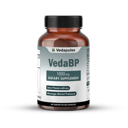 VedaBP 1000mg 90 Capsules | Vedapulse