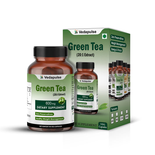 Green Tea 600mg Caspules by Vedapulse
