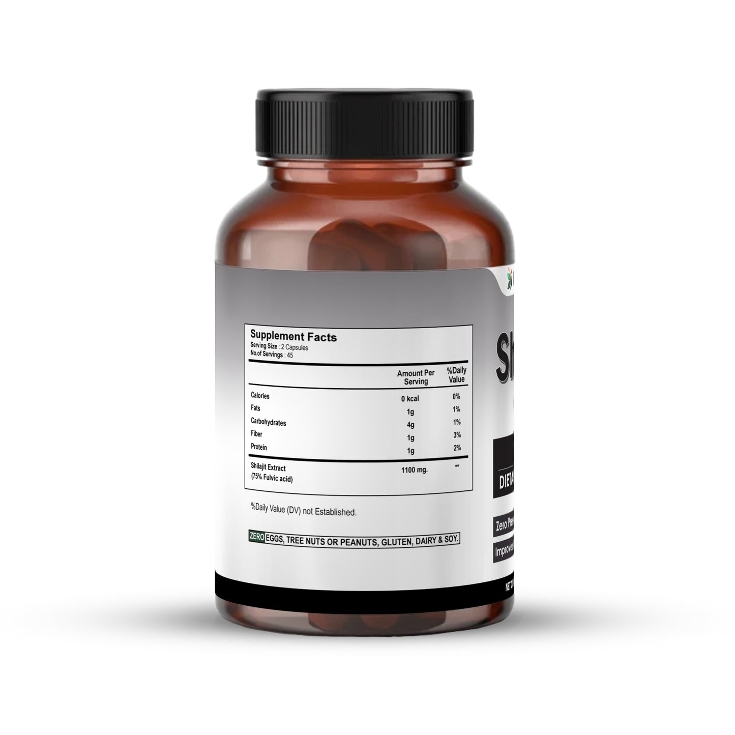 Shilajit 1100 Mg Capsules | Vedapulse