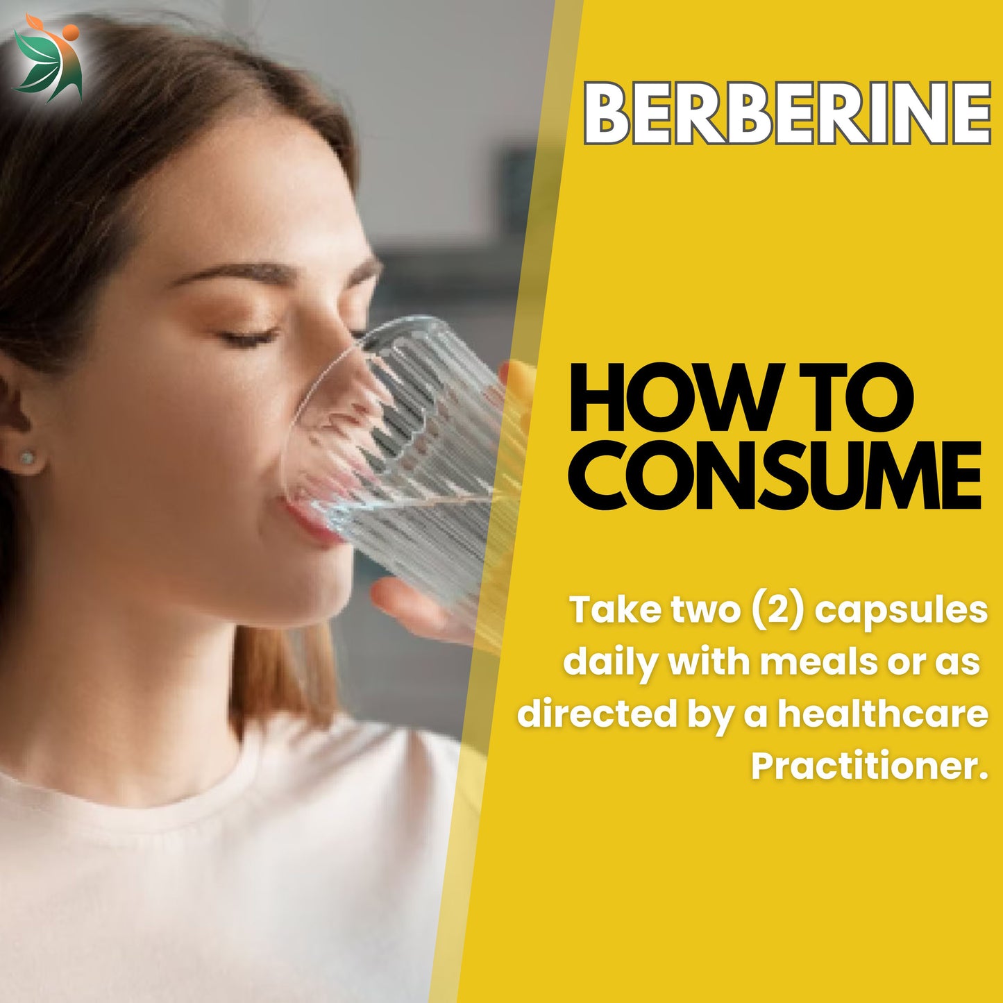 Berberine 1000mg Herbal Capsules – Blood Sugar & Heart Support Supplement