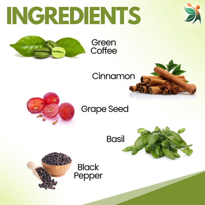 Green Coffee 1000mg Capsules | Vedapulse