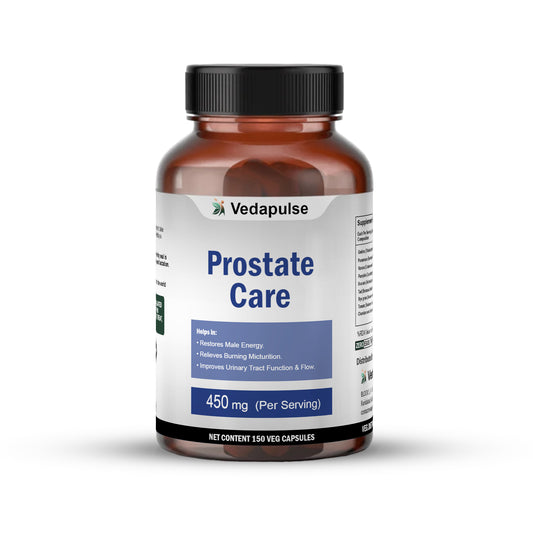 Vedapulse Prostate Care 450 mg capsules - Urinary, Reproductive health