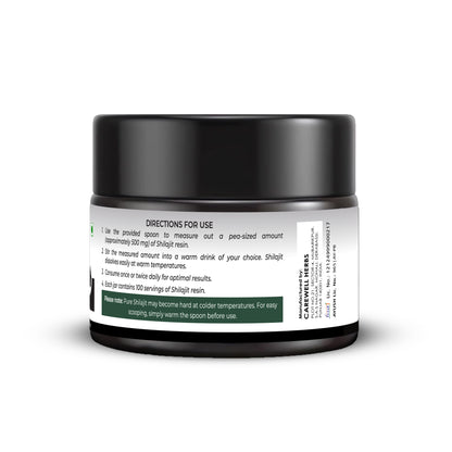 Shilajit Resin 100 Servings of 500mg | Vedapulse