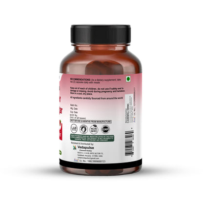 Apple Cider Vinegar 650mg Capsules - Pure & Natural | Vedapulse