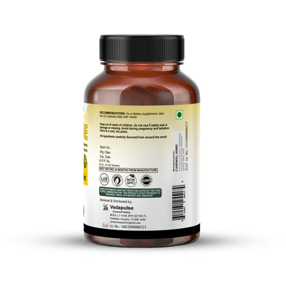 Berberine 1000mg Herbal Capsules – Blood Sugar & Heart Support Supplement