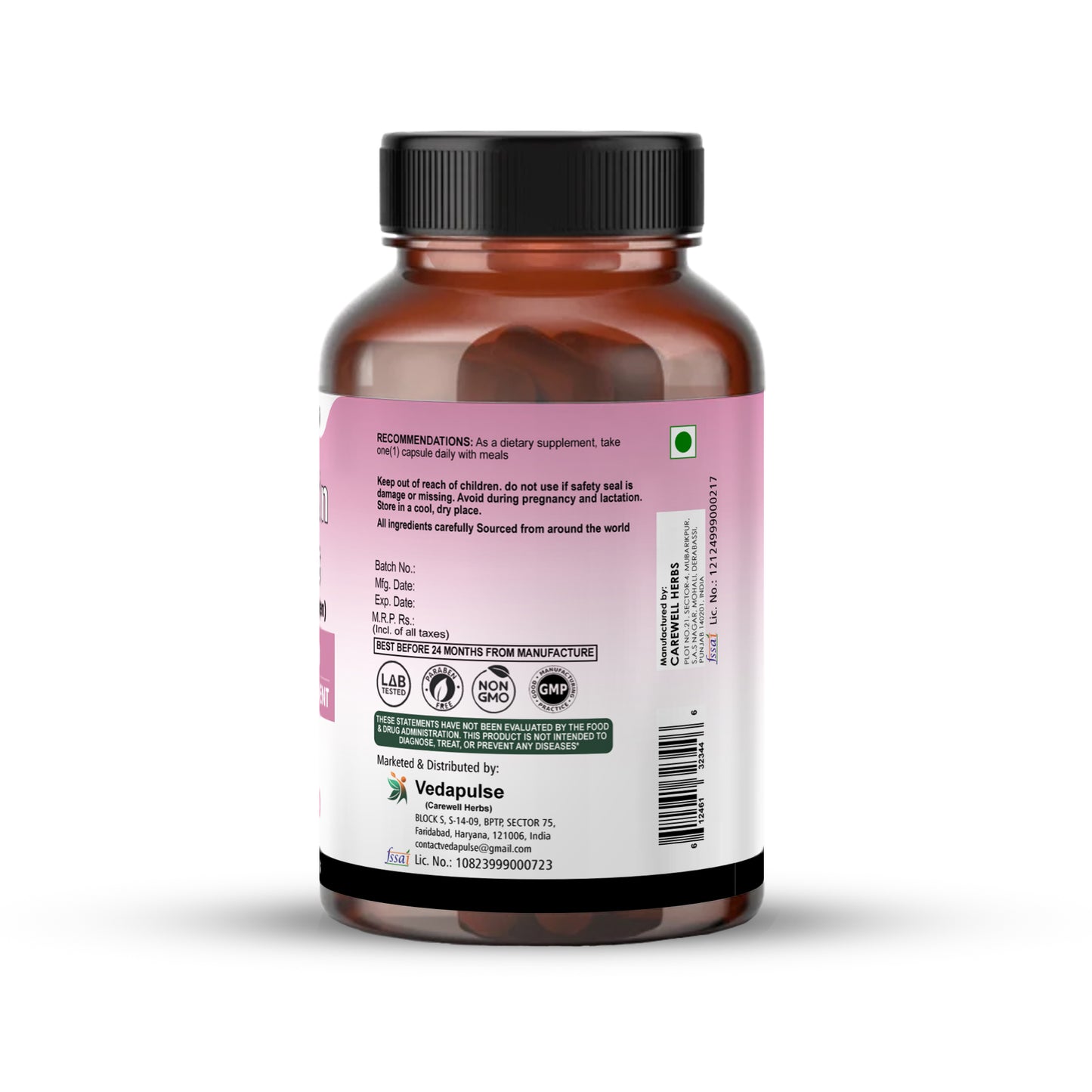 Hair, Skin & Nails with Biotin – Capsules | Vedapulse