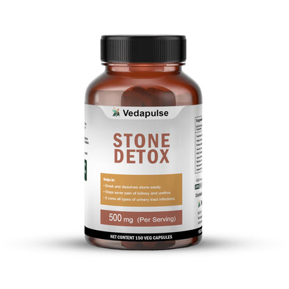Vedapulse Stone Detox   500mg capsules