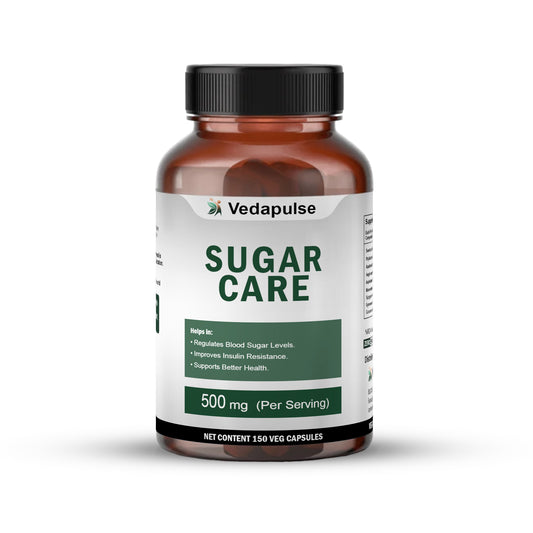 Vedapulse Sugar Care 500mg capsules